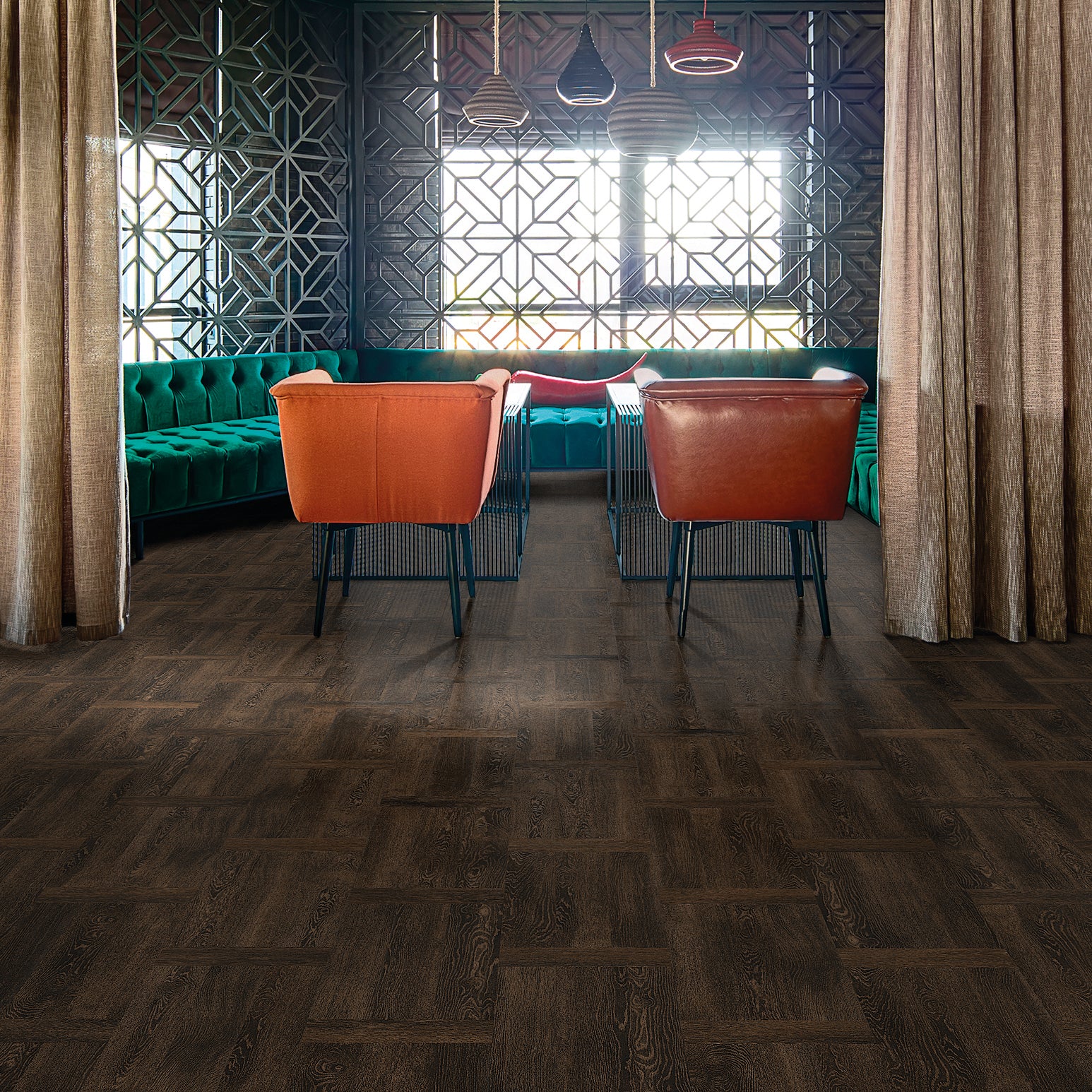 Aspecta Contours: Oversized Parquet Luxury Vinyl Tile (LVT) – Teknoflor